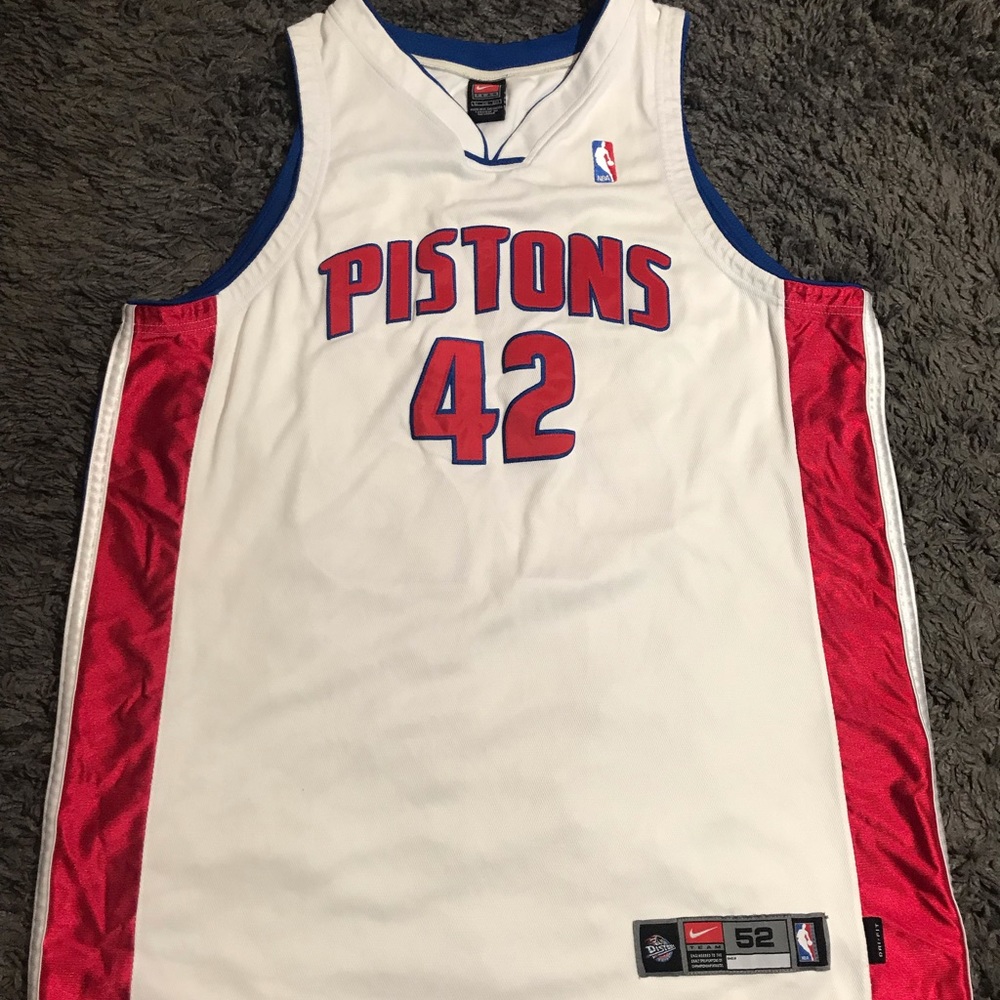 🏀Detroit Pistons Jerry Stackhouse Authentic Sz 52